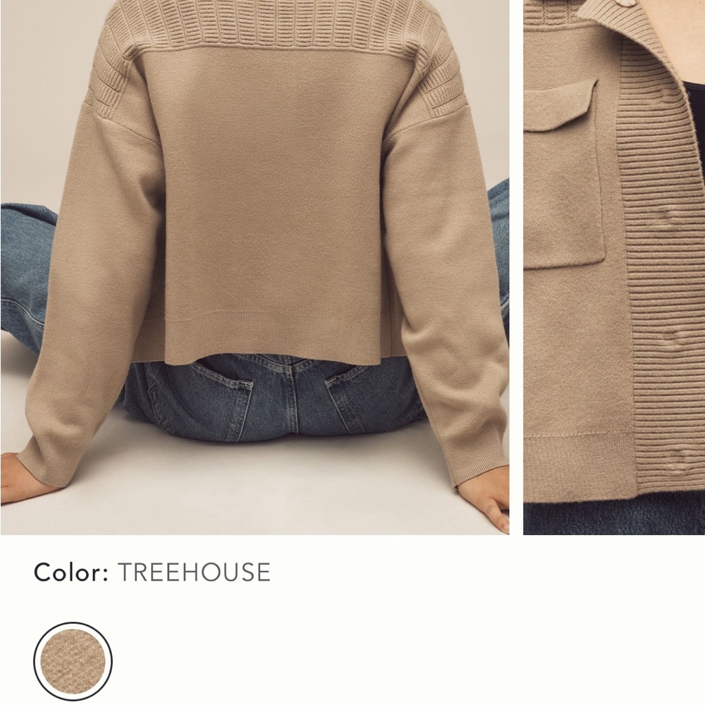 Maeve (Anthropologie) Sweater Jacket - Picture 3 of 6